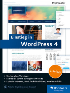 Cover Einstieg in WordPress (2. Auflage)